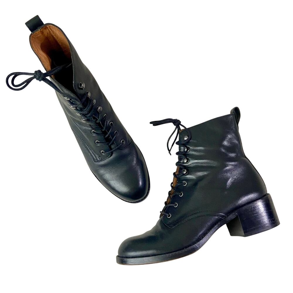 Madewell Leather ‘The Patti Lace-Up Boot’